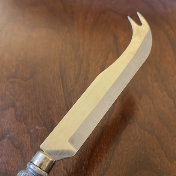 Pewter Handle Grape design Cheese Knife spreader & server - Picture 5 of 5